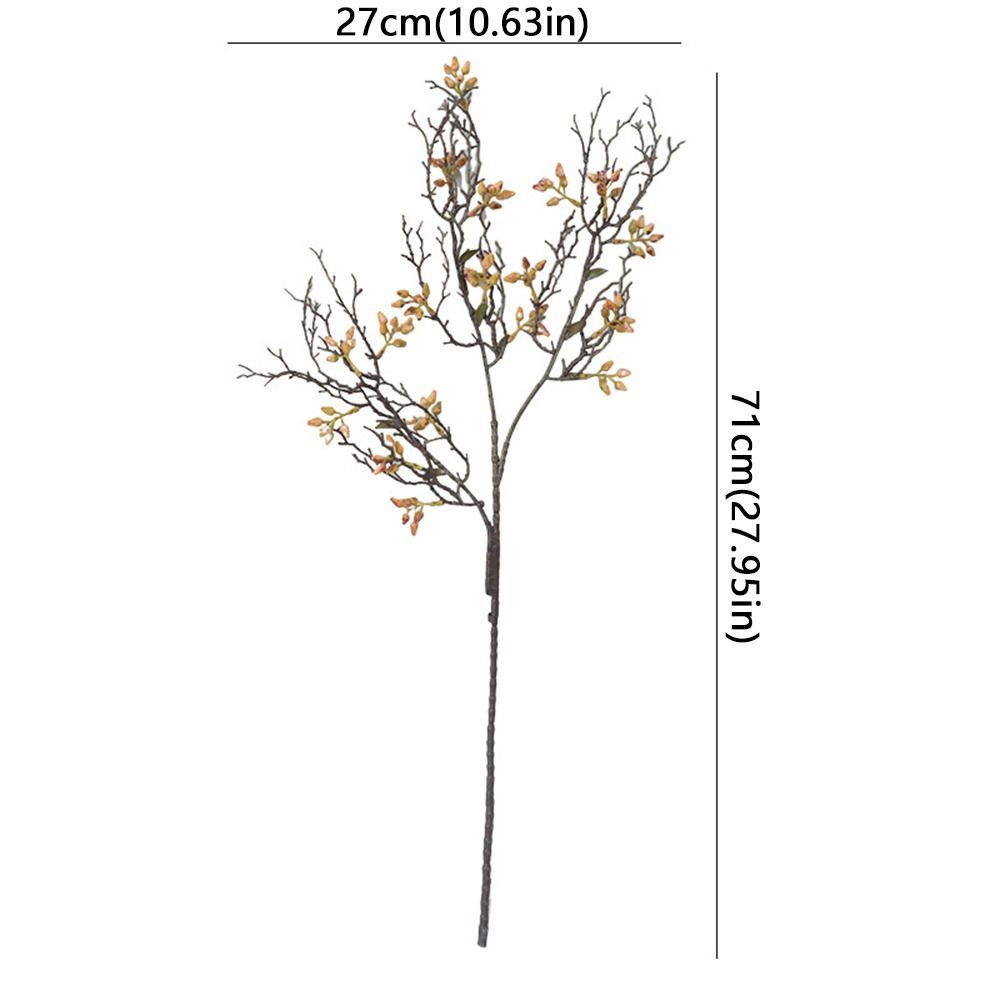 Real Touch Eucalyptus Fruit Branch Lifelike Artificial Greenery  Wedding Ceremony