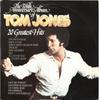 Виниловая пластинка TOM JONES 20 Greatest Hits TJD11 DECCA 1974 UK Rock Б/у