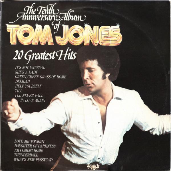 Виниловая пластинка TOM JONES 20 Greatest Hits TJD11 DECCA 1974 UK Rock Б/у
