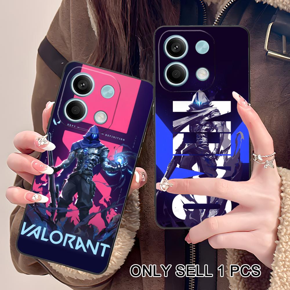 Valo Omen Phone Case for POCO M7 M6 M5 M4 M3 X7 X6 X5 X4 X3 Pro GT 5G Soft TPU Shockproof Cover