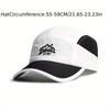 Summer Quick-dry 5-panel Baseball Cap - Korean Color-block Breathable Thin Sunshade Hat for Men Women Outdoor Activities