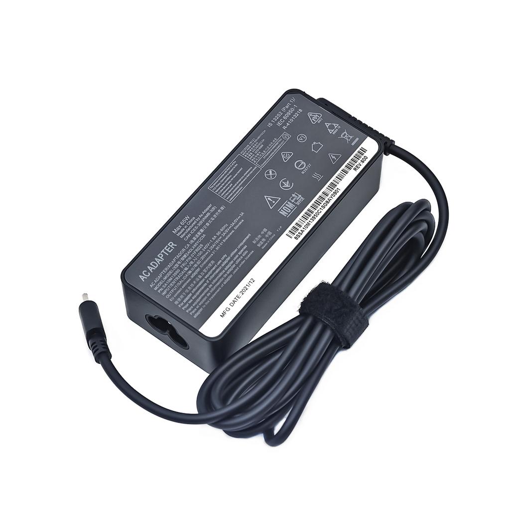 20V 3.25A 65W USB Type-C AC Laptop Power Adapter Charger For Thinkpad X1 Carbon Yoga X270 X280 T580 P51 P52s E480 E470 S2