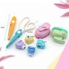 8 шт. Коробка Креативный набор дыроколов Детский DIY Скрапбукинг Бумажный дырокол Случайный узор Цвет Для поздравительной открытки Инструменты для рукоделия