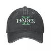 Hades 2 Смерть Хроносу Вещи Унисекс Бейсболки Забавные Игры Потертая Стирка Кепка Винтажная Для Активного Отдыха Подарок Головной Убор