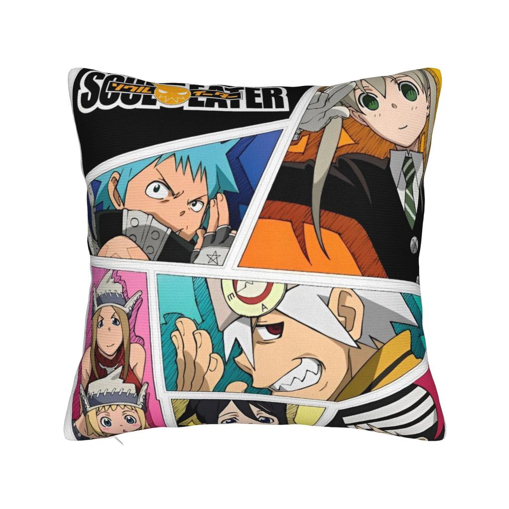 Декоративные наволочки Пожиратель душ комиксы аниме Мерч Подушка для сиденья Наволочка Чехол Квадратный Несколько размеров