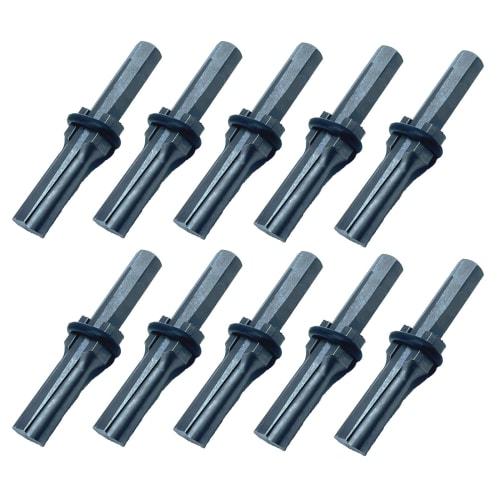 Nanarico Concrete Drill Hammer Drill with Concrete Wedges for Rock and Stone Breaking, 18mm, Set of 10