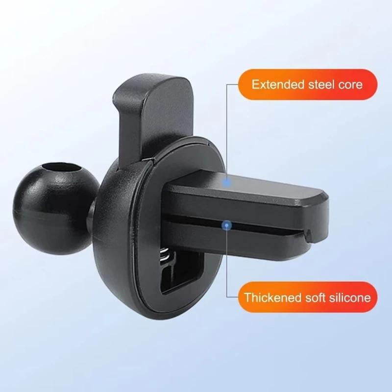 Black Racing Seat Design Car Phone Holder with Suction Cup for Smartphones Vehicle Mount Holder