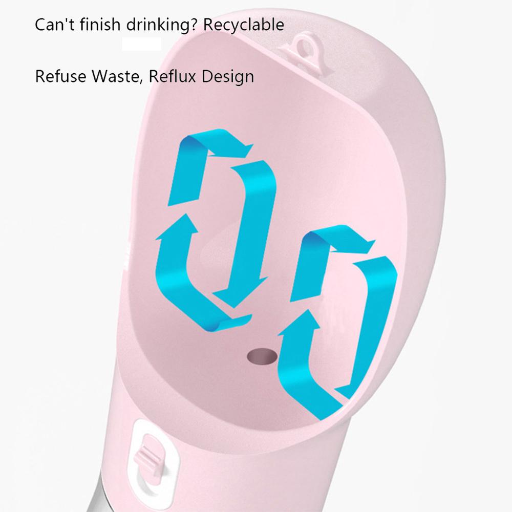 Портативная бутылка для воды для домашних животных для маленьких и больших собак, кошек, уличная, герметичная, для щенков, поилка, поилка, принадлежности для чихуахуа, йоркширского терьера