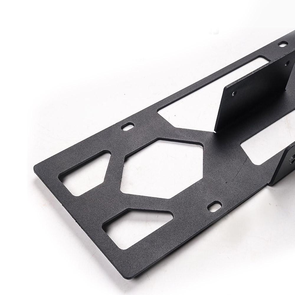 Черный кронштейн для крепления номерного знака сзади подходит для кронштейна для крепления номерных знаков Jeep Wrangler JL 2018-2024+