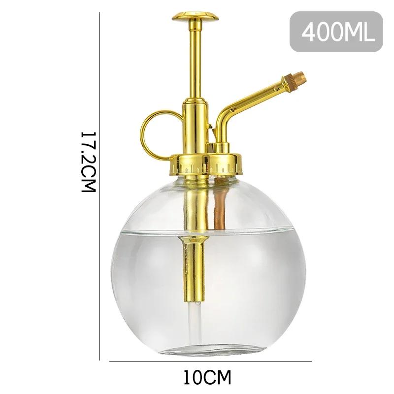 Стеклянный распылитель Nordic Relief, винтажный домашний распылитель, пневматический садовый распылитель, аксессуары для ванной комнаты, дезинфицирующие бутылки