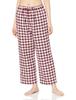 Длинные брюки из фланели в клетку в клетку PWFP215264 RED F [Gelato Pique] женские