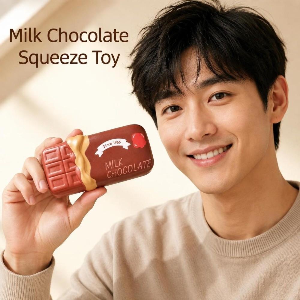 Relax Gift Strawberry Chocolate Squeeze Toy Sensory Slow Rebound Squeeze Toy Children