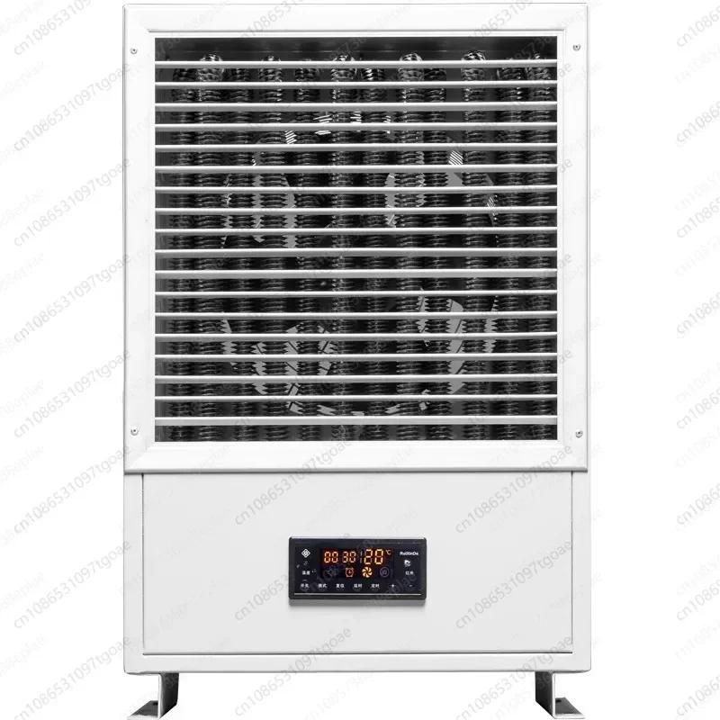 MM Industrial high temperature intelligent drying hot air blower, high-power wall-mounted vertical electric heating fan, worksh