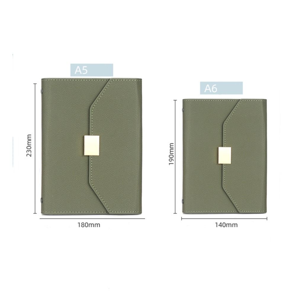 A6/A5 Binder Notebook PU Leather Travel Journal Notebook Premium Refillable Notebook
