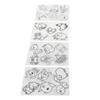 8pcs Different Patterns Heat Shrink Sheets Hand Painted Shrink Art Paper  DIY Ornaments