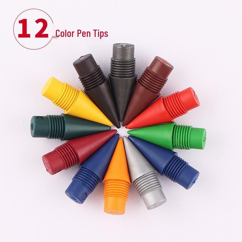 Вечный черный механический карандаш: Не требует заточки, Без чернил, Неломающийся грифель, Идеальный инструмент для письма для студентов