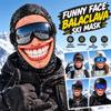 Full Coverage Winter Mask Cover 3D Face Printed Ski Mask Hood  Outdoor/Cycling/Pranks/Party
