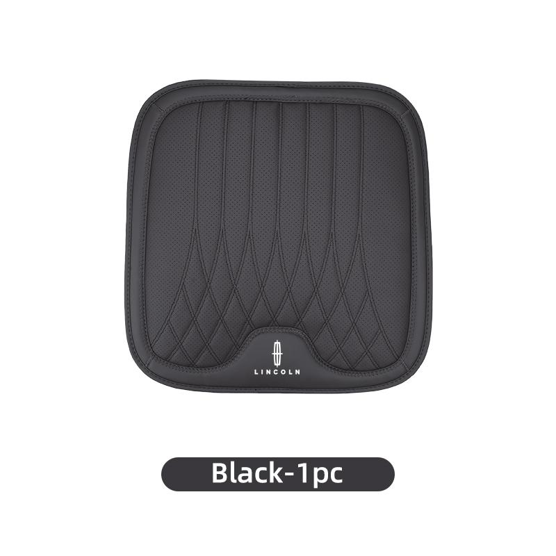 Car Leather Seat Cushion Anti-slip Breathable For Lincoln MKZ MKX Aviator Navigator Continental Corsair MKC MKT Nautilus Voyager qnl0