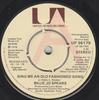 7-дюймовая пластинка BILLIE JO SPEARS - Sing Me An Old Fashioned Song UP36179PROMO United Artists  1976 UK Рок Б/У