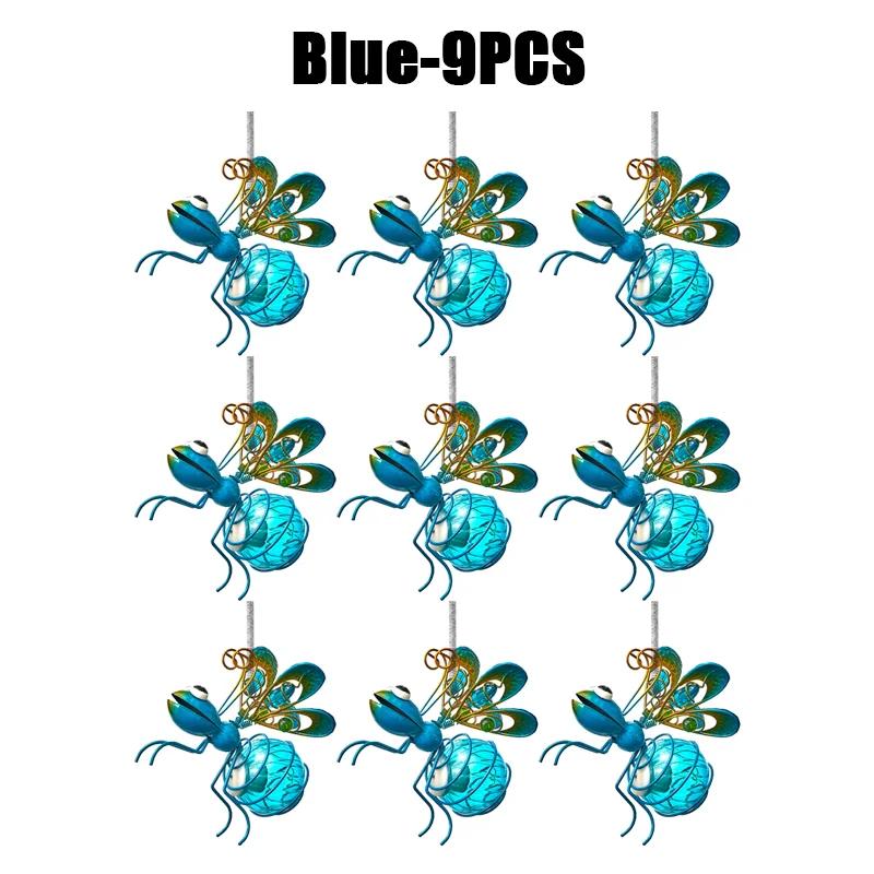 Лампа от насекомых на солнечной батарее, подвесная лампа от летающих насекомых, уличный светильник от насекомых, украшение для газона, летней вечеринки, свадьбы, декора