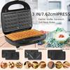 3-in-1 Sandwich Machine Multifunctional Waffle Machine Heating Electric Baking Pan Steak Machine Panini Breakfast Machine