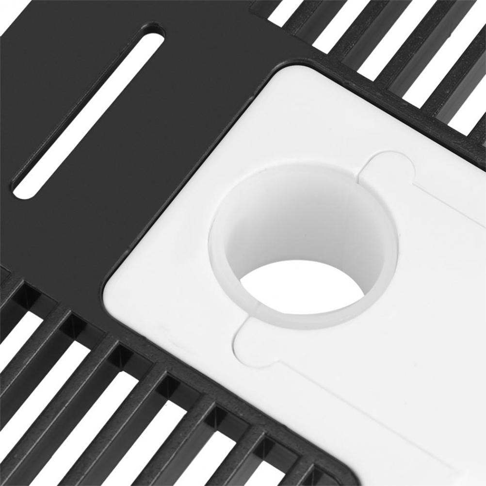 Регулируемая полка для ванной комнаты, держатель для хранения, душевая штанга, органайзер для слива шампуня и геля