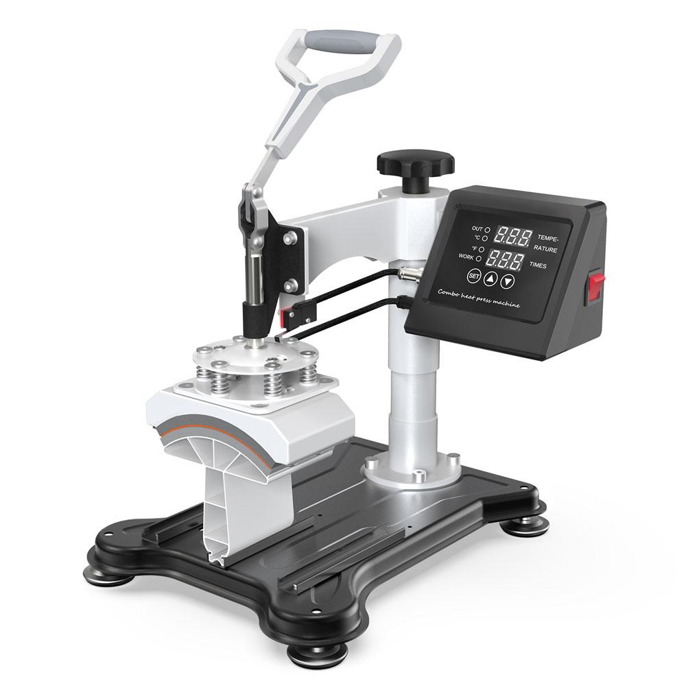 Refurbished Mecpow  EU MP-3881 8 in 1 Heat Press Machine, 30oz Large Capacity, Dual-Tube Heating, Precise Digital Control, 360° Swin