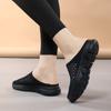 Shoe for Women New Hollowed Out Lazy Half Slippers Summer Mesh Comfortable Casual Soft Sole Breathable Women's Hiking Slippers