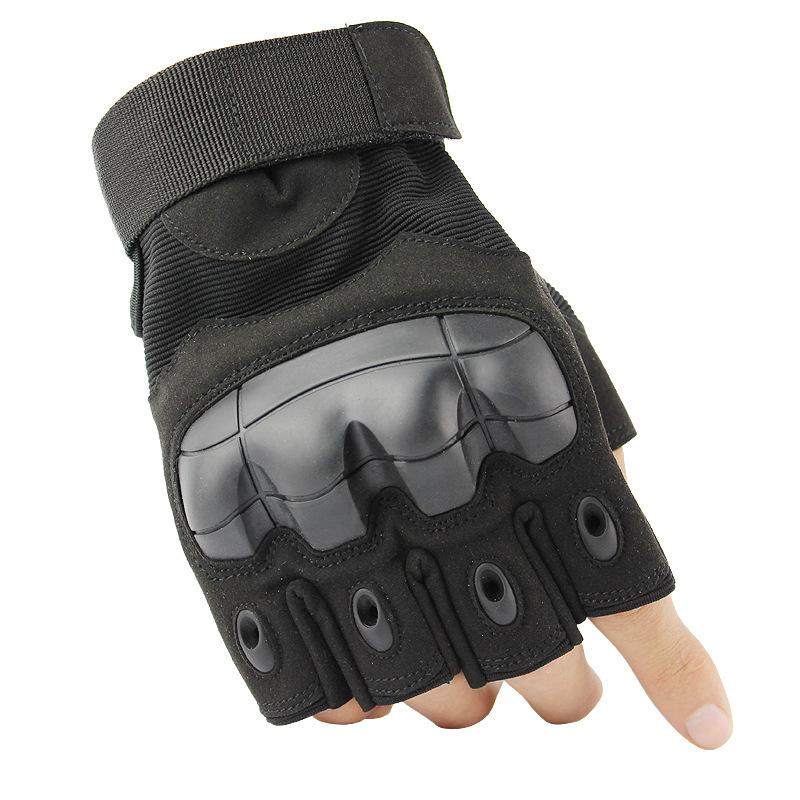 Motorcycle Half Finger Gloves Outdoor Fitness Training Breathable Cycling Gloves Half Finger