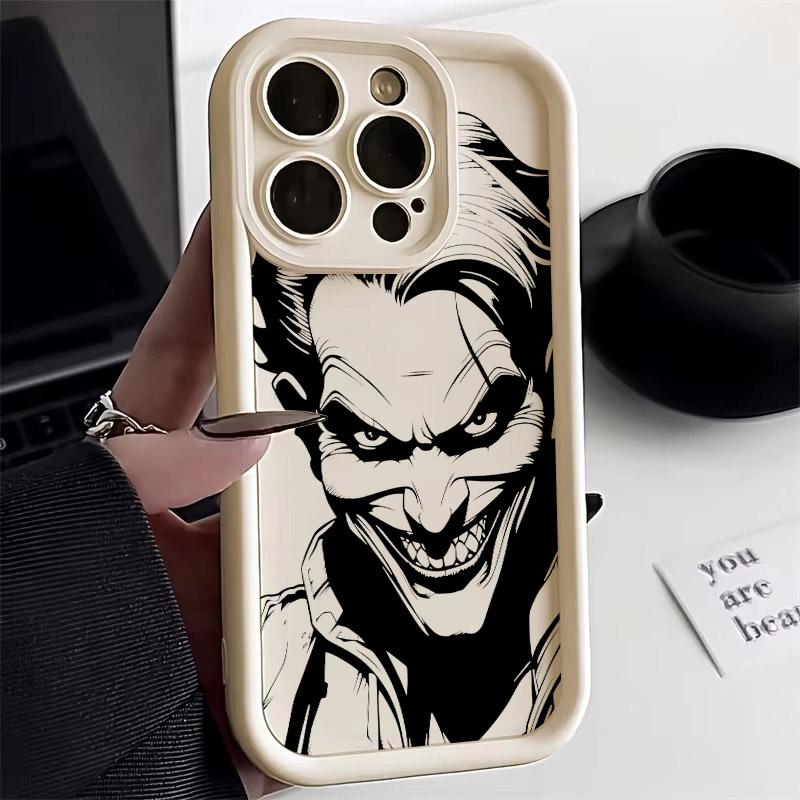 Крутой чехол для телефона с клоуном J-Jokers Marvel для iPhone 17E 11 12 13 14 15 16 17 Pro Max Fundas 17 Air Plus 16e 13 Mini Силиконовый чехол