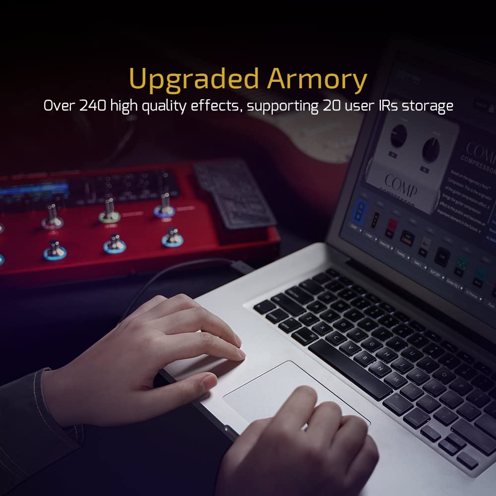 Мультиэффектор Valeton GP-200R (Красная версия)