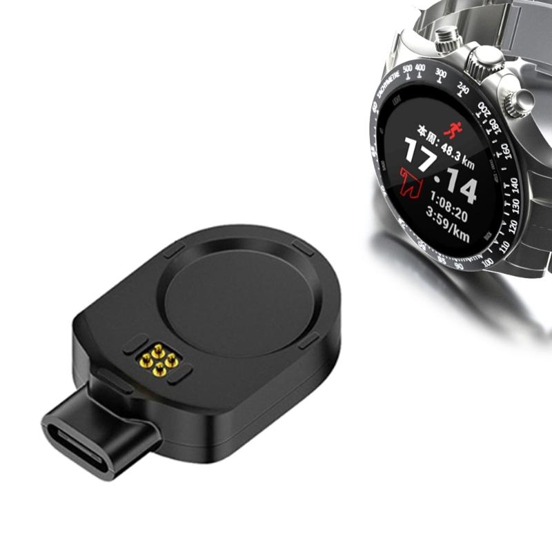 Универсальный адаптер-конвертер Type-C Зарядная док-станция для смарт-часов Удобная подставка-держатель для зарядки для MARQ2 Athlete/Captain