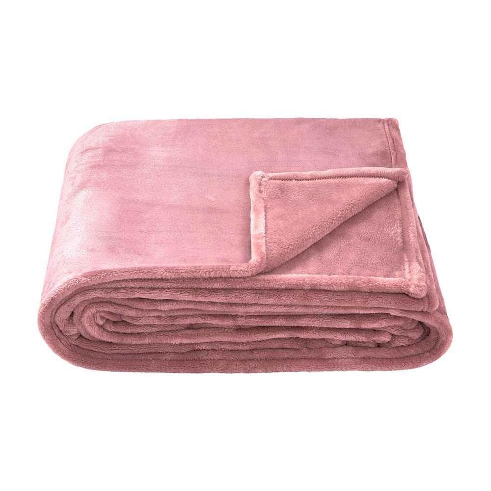 Brand Lab Fleece Plain Blanket