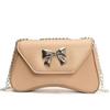 Stylish Pu Shoulder Bag For Women 2024 Sweet Bowknot Crossbody Bag Trendy
