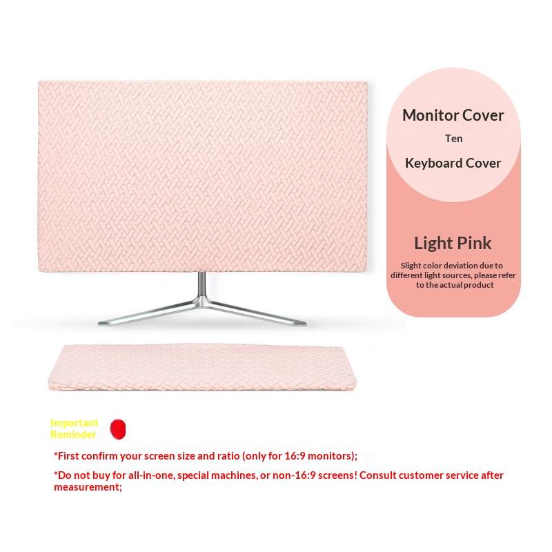 Elastic Dust Cover for 27-30 Inch Monitors Perfect for Home Office Protection
