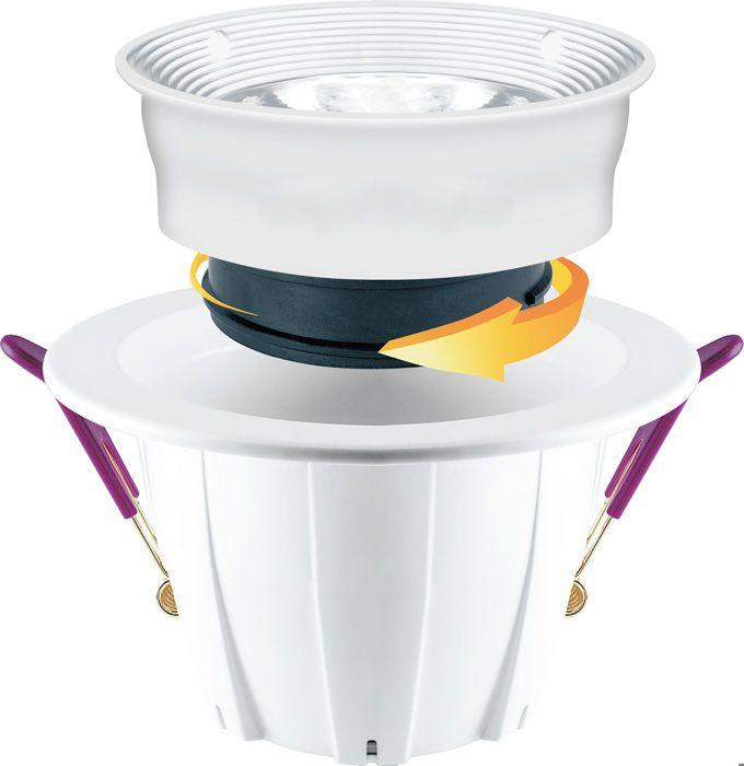 Spot COB LED - Blanc - Dimmable - 7W - 4000K - 36° - Encastrable