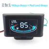 Автомобильный Мотоциклетный 2в1 Многофункциональный Вольтметр+Датчик Уровня Топлива ЖК Цифровой Измеритель