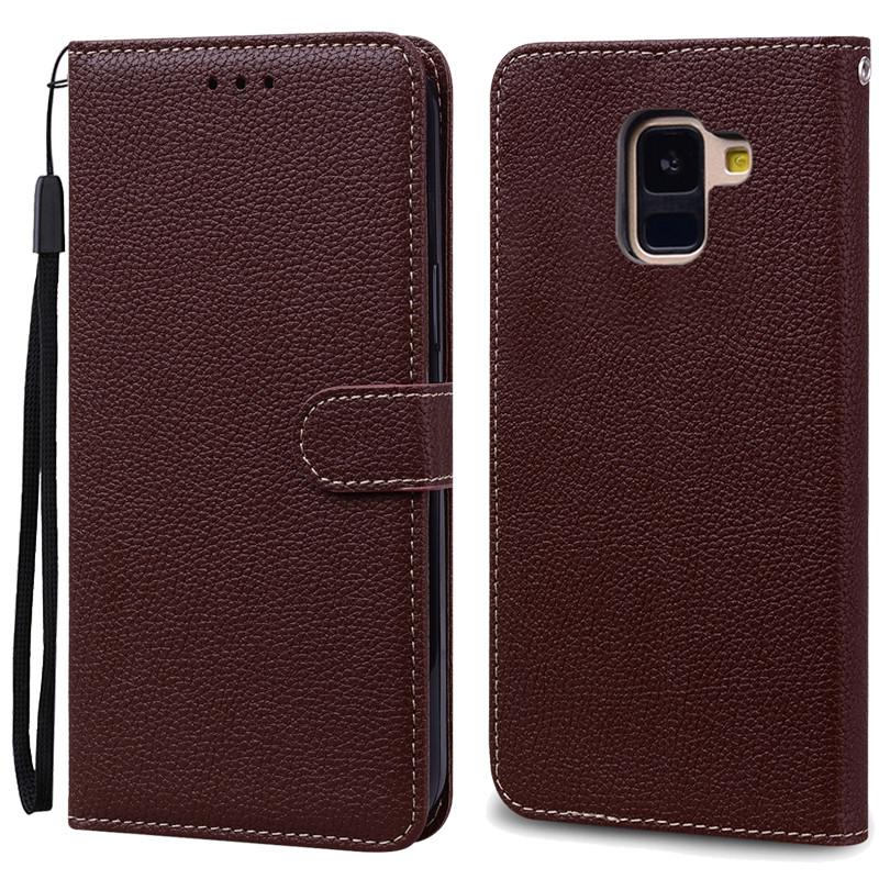 A8 Plus Case For Samsung Galaxy A8 2018 Case A530F SM-A530F Wallet Flip Leather Case For Samsung A8 Plus 2018 A8+ A730F Cover