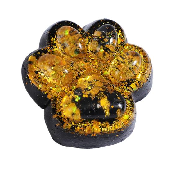 Блестящая черная кошачья лапка игрушка снятие стресса кошачья лапка сжимание щипок сенсорная