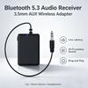 Аудиоприемник Bluetooth 5.3, адаптер AUX 3,5 мм для автомобиля и старых наушников