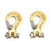 2PCS RC Trailer Hook Lightweight Aluminum Alloy RC Winch Hook for SCX10 D90 110 RC Cars Upgrade
