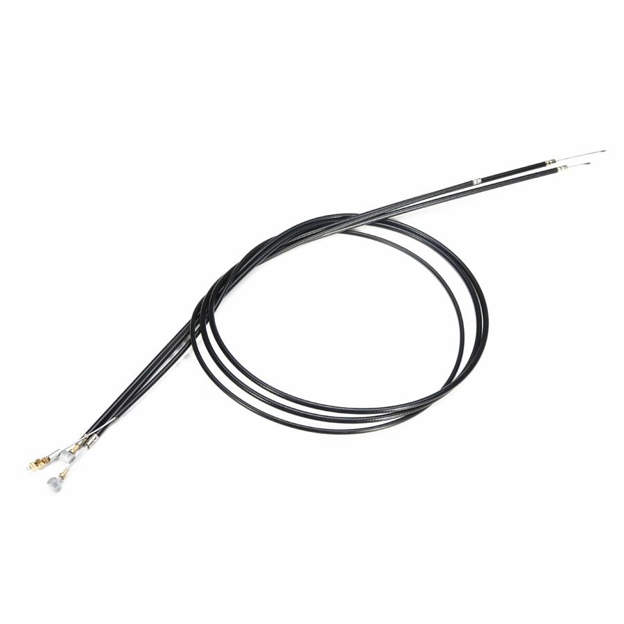 3x Universal Cable Kit Clutch Brake Throttle Wire Set For Motorcycle Restoration