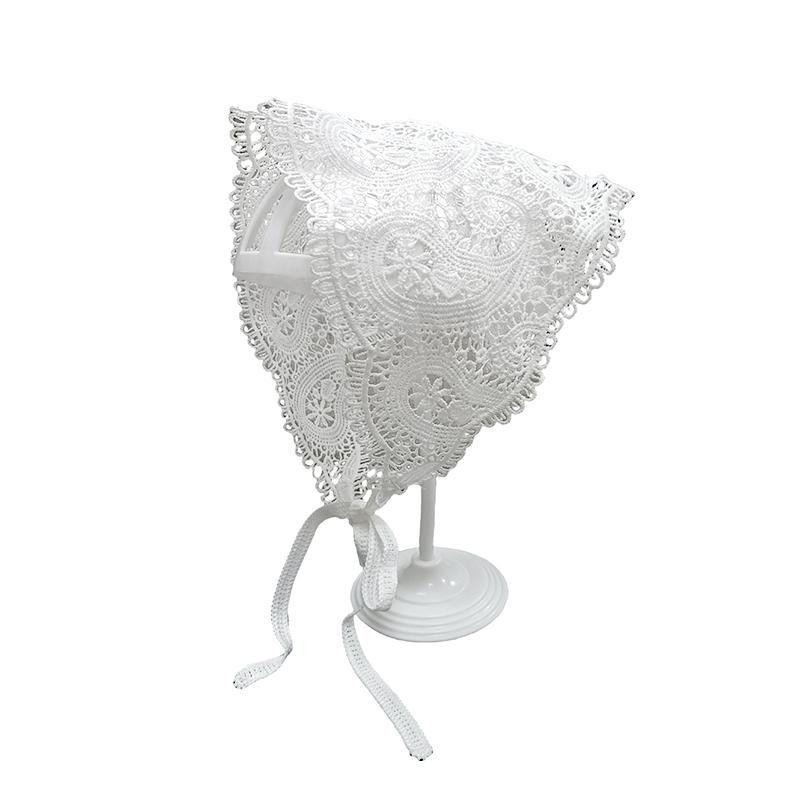 1 шт. треугольный шарф модный женский цветочный ободок бандана летний головной убор полые ленты аксессуары для волос тюрбан