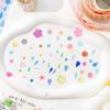 Flash Sand PET Die-cutting Tape Creative Decoration Masking Collage Tape for Planner Scrapbooking material Adhesive PET Tape