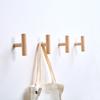 Decorative Wooden Practical Wall-mounted Wall Hook Hanger Storage Rack Wood Hook