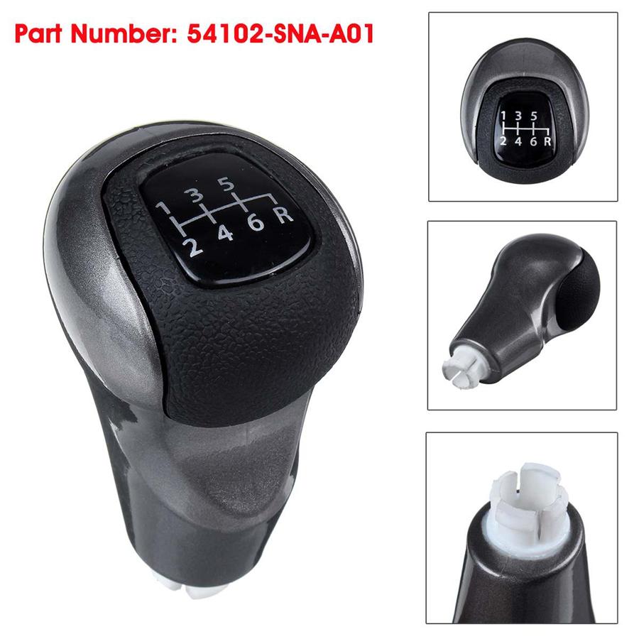 6 Speed Manual Gear Stick Shift Knob Shifter For Honda Civic DX EX LX