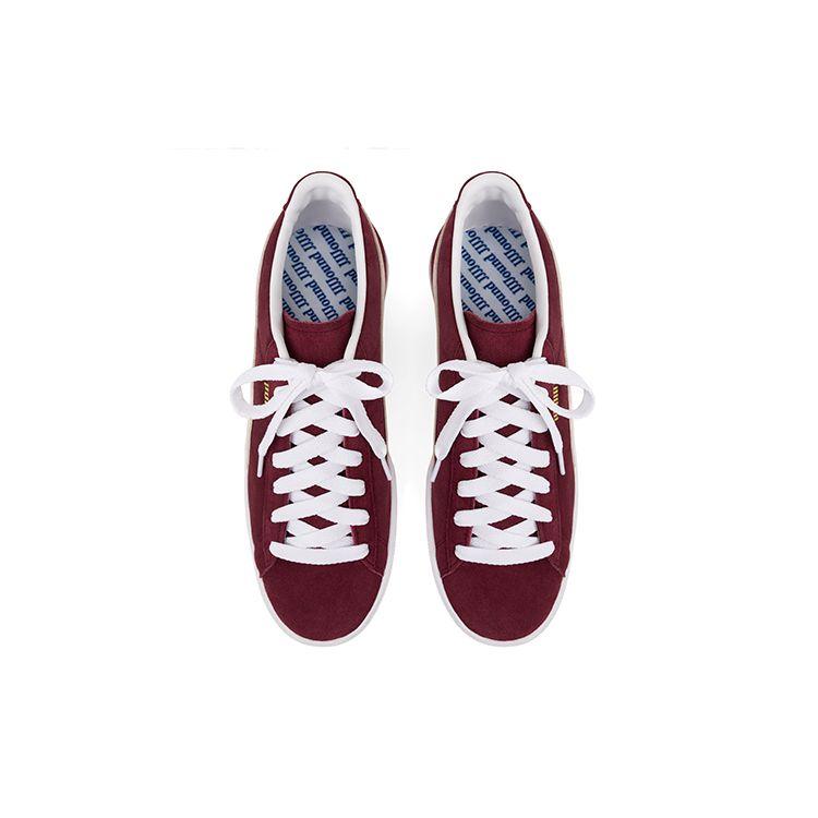 Puma Кроссовки JJJJound x Suede Burgundy China Exclusive Unisex Red White 388659-04