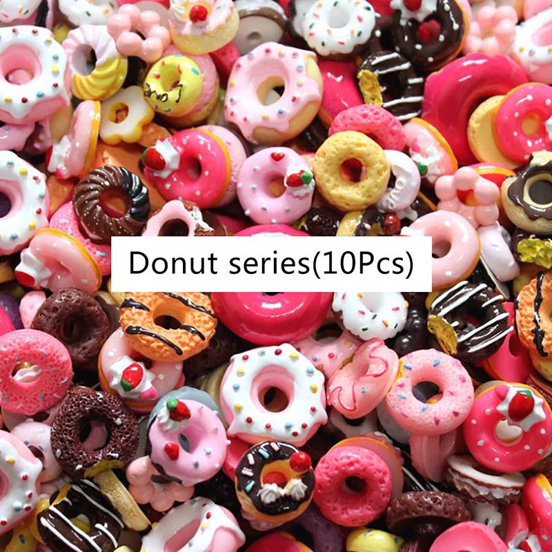 10 шт., кукольный домик, мини-мешок на удачу, слепая коробка, торт, конфеты, хлеб, кукла, еда, кухонная игрушка