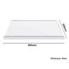 Acrylic Chopping Board Transparent Non-Slip Cutting Board with Lip for Cutting Sandwich Fruit and Vegetable Bread