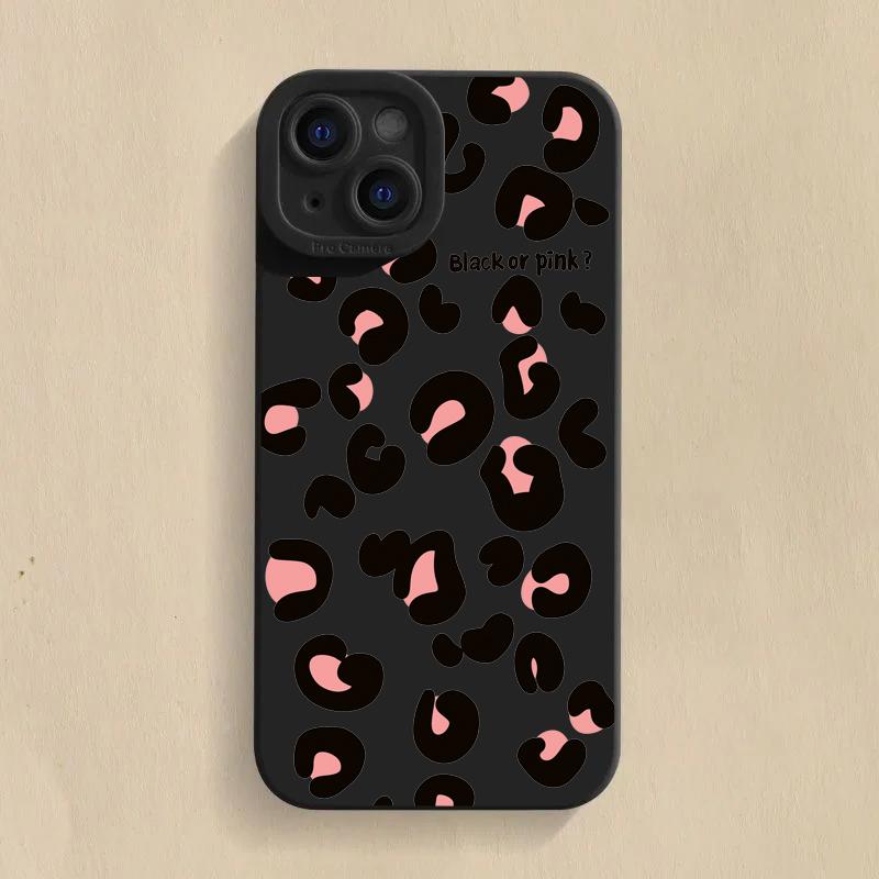 Small Leopard Print Phone Case for  Redmi 13C 12C 10C Note 13 12 11 Pro Plus Turbo 12S 11S 10S 10 Pro Max Silicone Cover